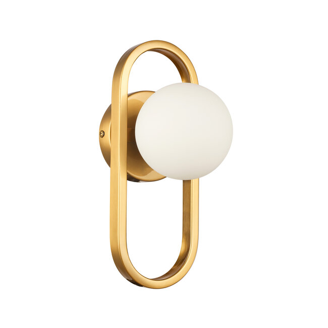 Donna Wall Lamp White Gold