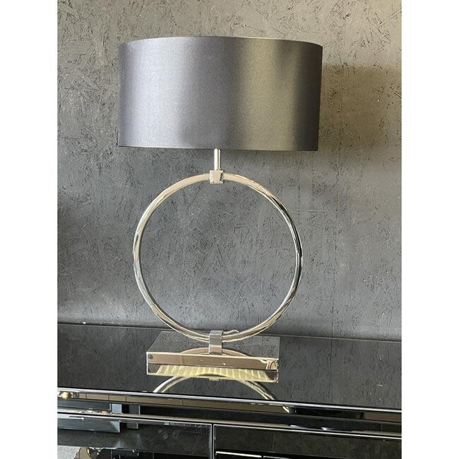 Ringlamp Chroom | L