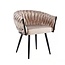 Eva Chair Black Frame + Taupe