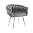 Eva Chair Chrome Frame + Grey