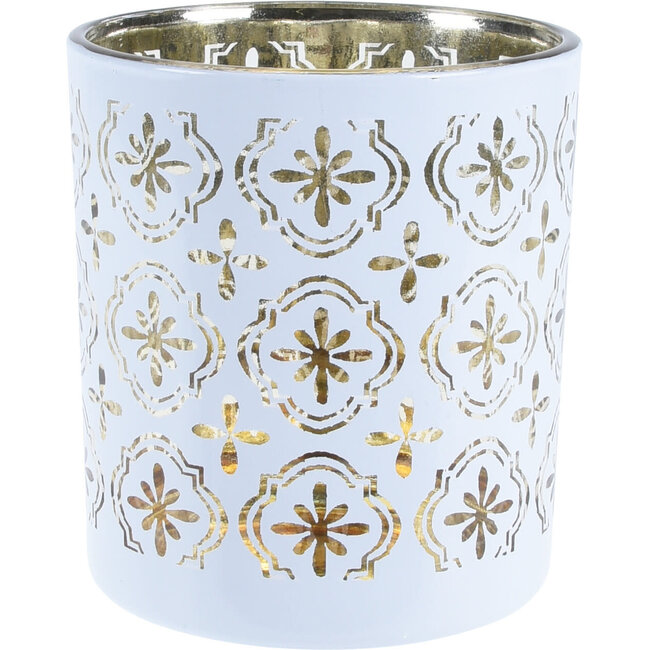 THEELICHTHOUDER GLAS 7X8CM