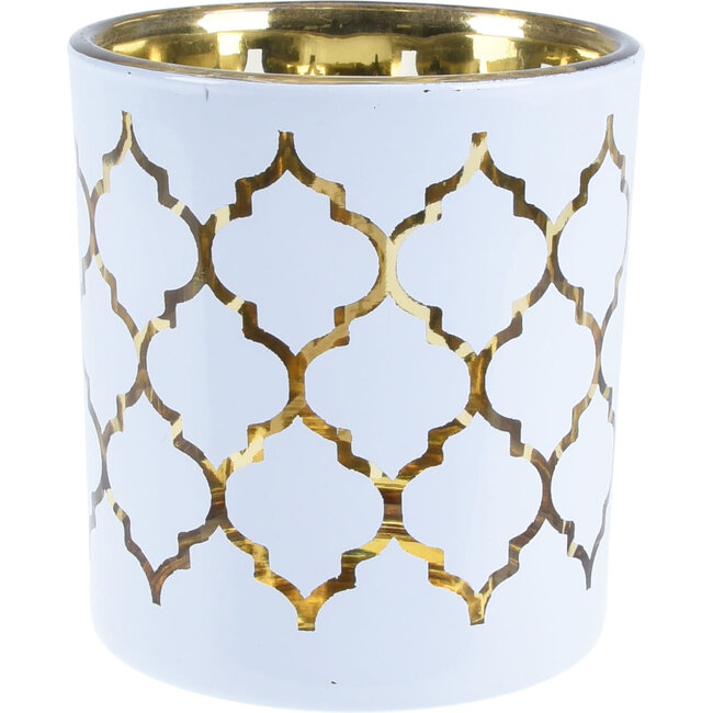 THEELICHTHOUDER GLAS 7X8CM