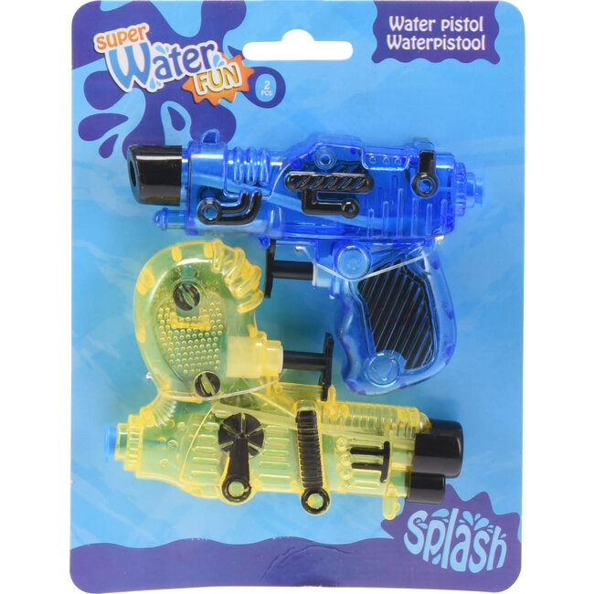 WATERPISTOOL 10CM SET 2ST
