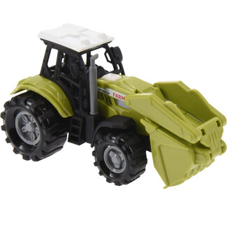 TRACTOR 11CM MET LICHT EN GELU