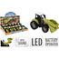 TRACTOR 11CM MET LICHT EN GELU
