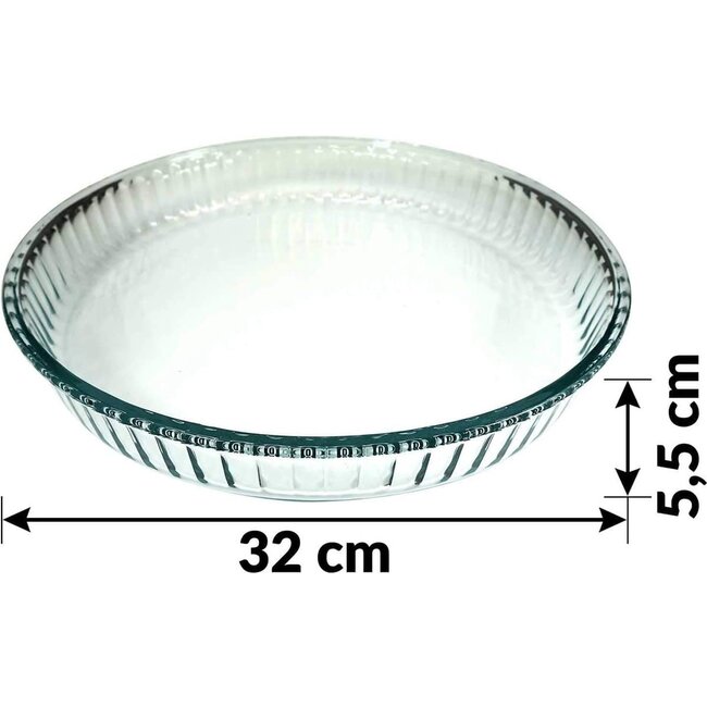 Pasabahce Borcam 2 Yuvarlak Tepsi