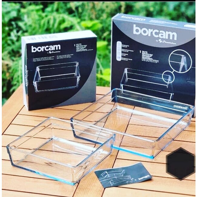Pasabahce 1 Borcam Vierkant Glas Ovenschaal | 2400cc
