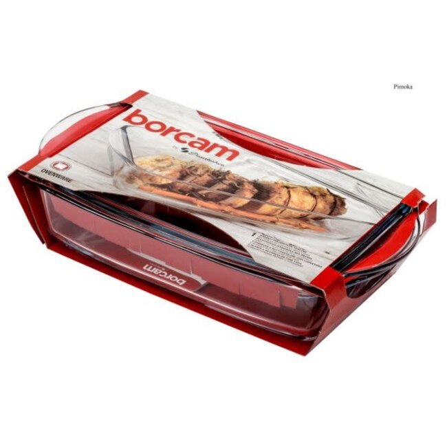 Borcam Kapakli Dikdortgen Tencere