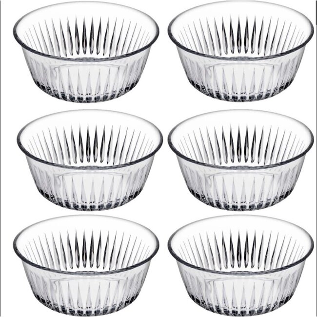 Pasabahce 6 Frezya Snackkom | 125mm