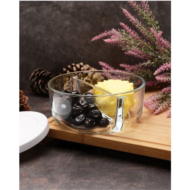 Pasabahce 1 Polar Storage Jar | White Lid | 785cc