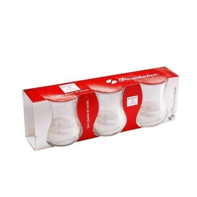 Pasabahce 3 Semaver Theeglazen | 285ml