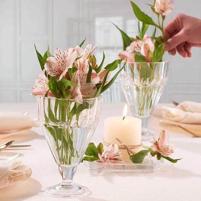 Pasabahce 2 Pleats Ice Glass