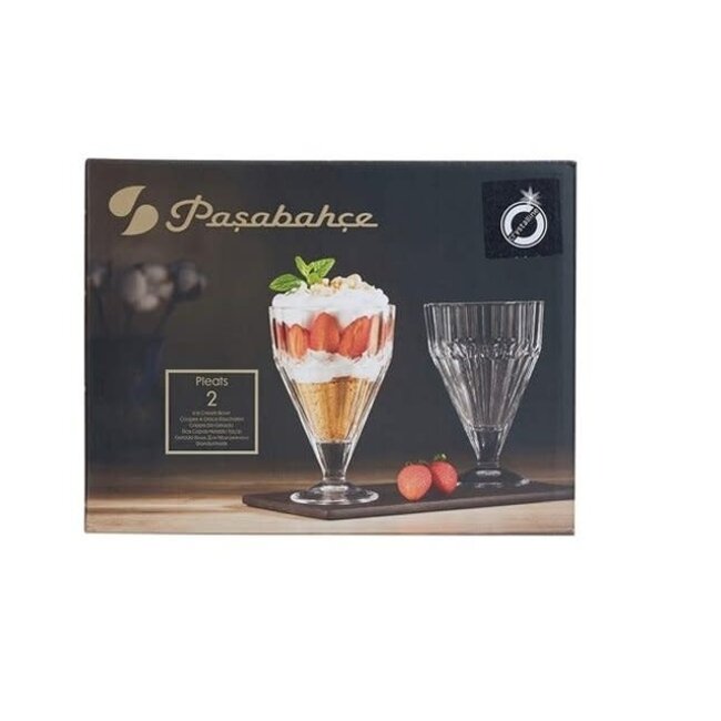 Pasabahce 2 Pleats Ice Glass
