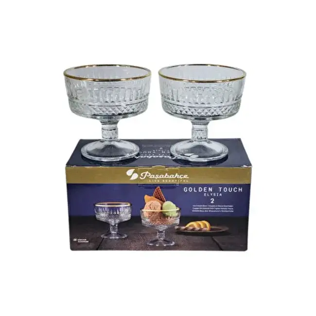 Pasabahce 2 Elysia Ice Cream | 98mm