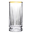 Pasabahce 4 Elysia Lang Drinkglazen Goud | 450ml