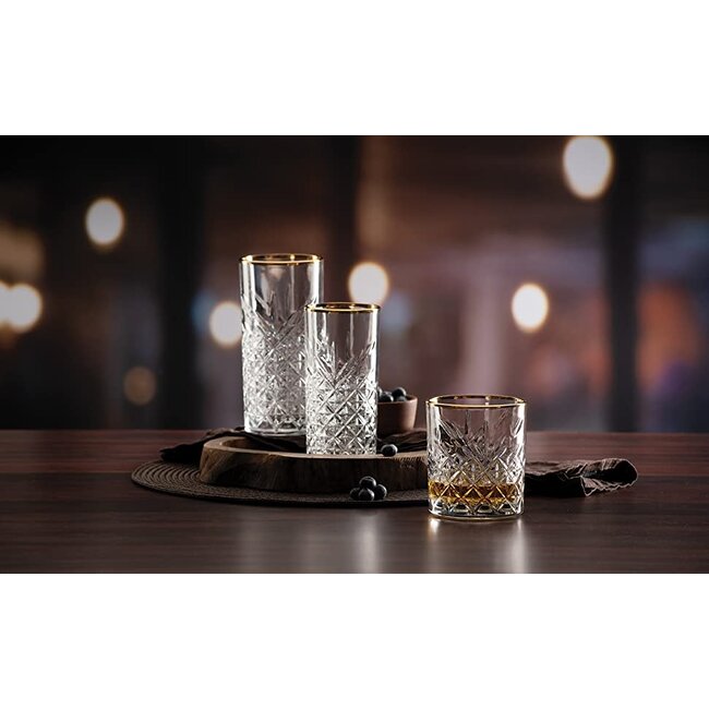 Pasabahce 4 Timeless Raki Drinkglazen Goud | 180ml