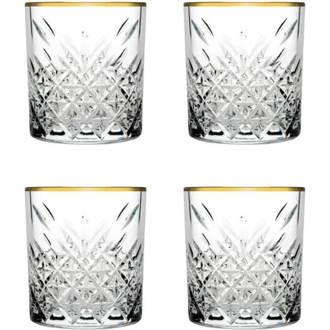 Pasabahce Golden Touch Timeless 4 Glazen 52790
