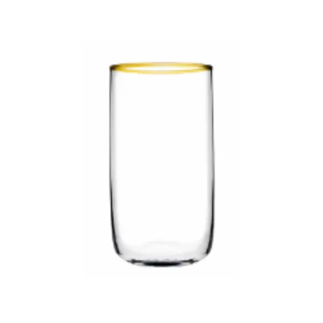 Pasabahce 6 Iconic Lang Drinkglazen Goud | 365ml