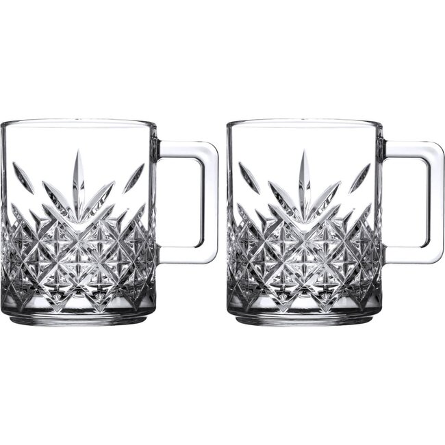 Pasabahce 2 Timeless Koffie/Thee Glazen | 250ml