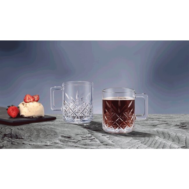 Pasabahce 2 Timeless Koffie/Thee Glazen | 250ml