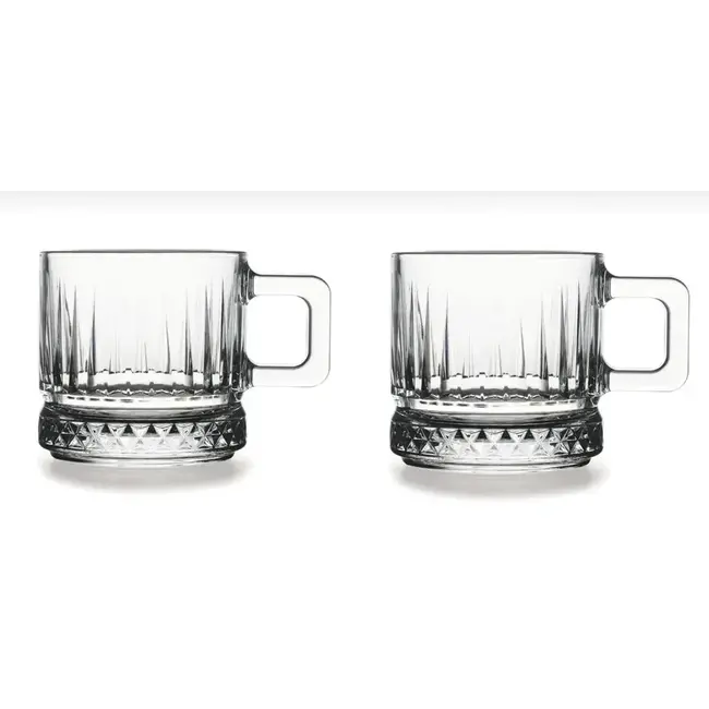 Pasabahce 2 Elysia Coffee & Tea Glasses | 195ml