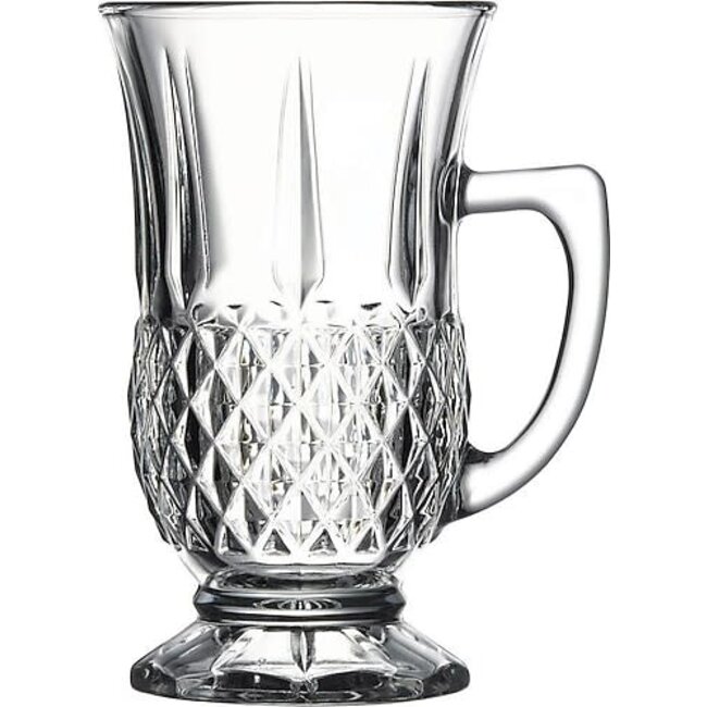 Pasabahce 6 Istanbul Tea Glasses with Handle | 155 ml