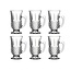 Pasabahce 6 Istanbul Tea Glasses with Handle | 155 ml