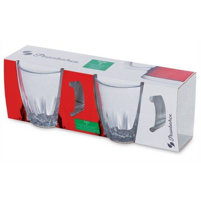 Pasabahce 2 Safir Tea Glasses | 250cc