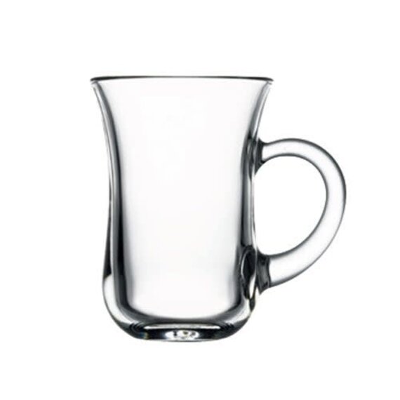 Pasabahce 55153 Colobian Kaffeeglas it Henkel, 360 l