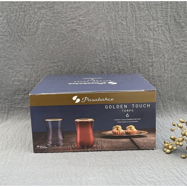Pasabahce 6 Tempo Theeglazen | 120ml