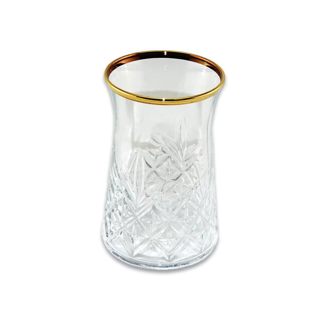 Pasabahce 6 Timeless Theeglazen Goud | 160ml