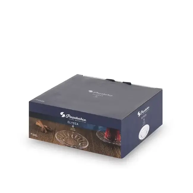 Pasabahce 6 Elysia Thee Onderzetter | 132mm
