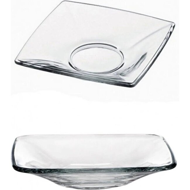 Pasabahce 6 Vierkant Thee Onderzetter | 102mm