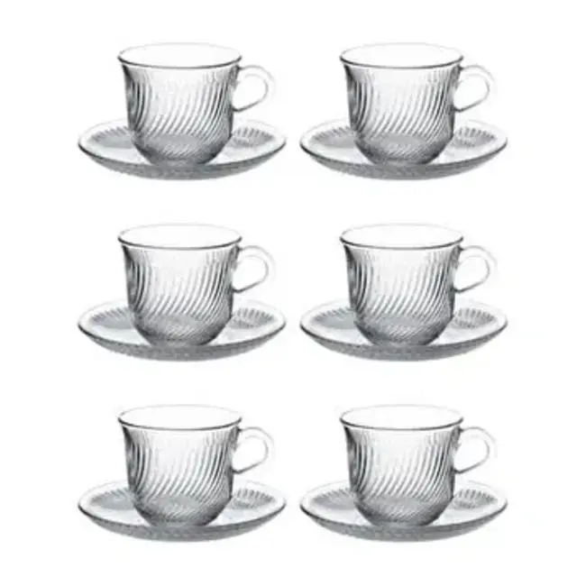 PASABAHCE 97768 MARMARA THEE SET