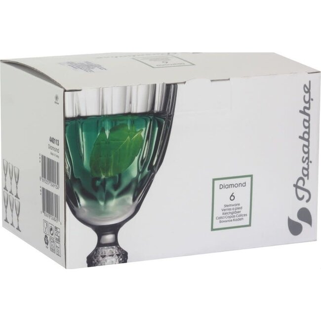 PASABAHCE 440113 DIAMOND MINI GLAZEN