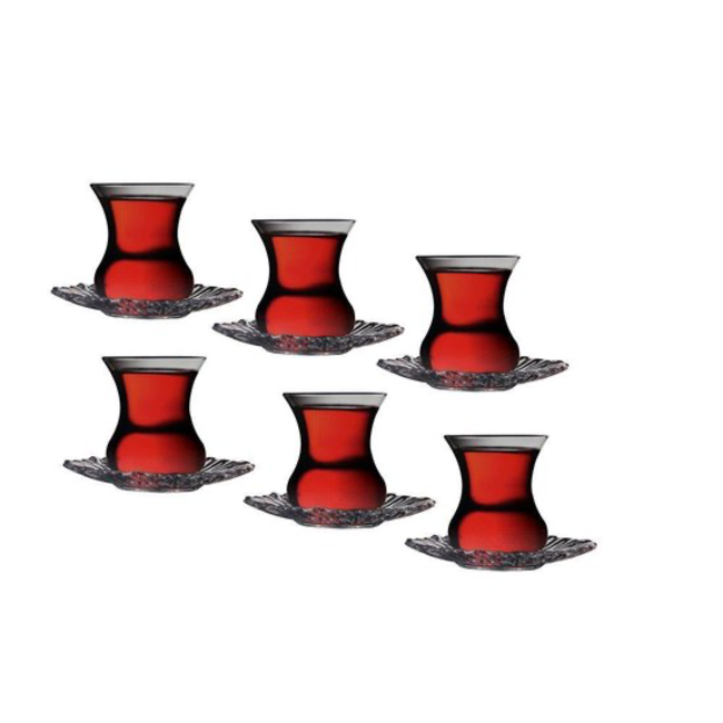 Pasabahce 12 Aurora Theeglazen Set | 155ml