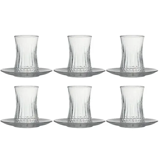 Pasabahce 12 Elysia Tea Glasses Set | 170ml