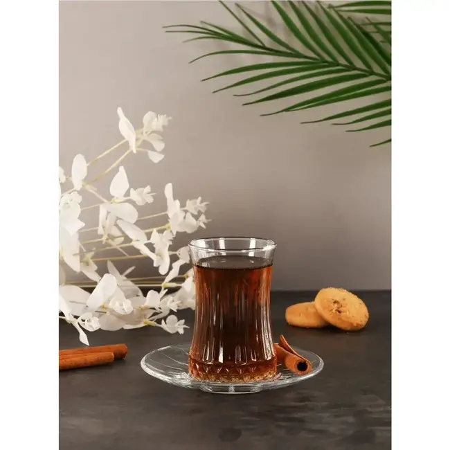 Pasabahce 12 Elysia Tea Glasses Set | 170ml