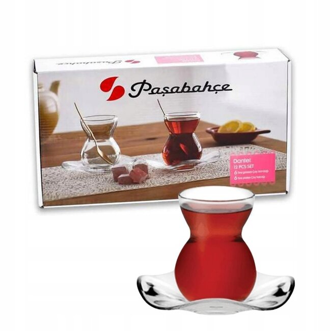 Pasabahce 12 Dantel Theeglazen Set  | 145ml