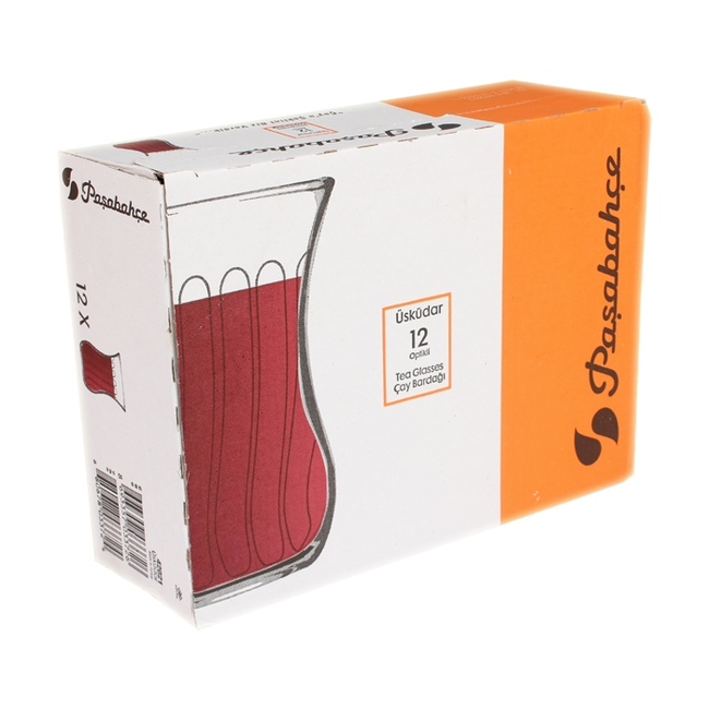 Pasabahce 12 Uskudar Tea Glasses | 120ml