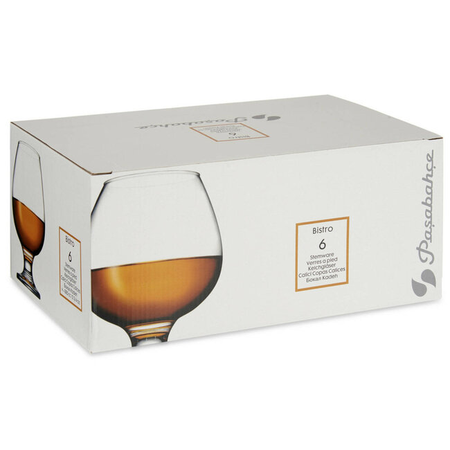 Pasabahce 6 Bistro Drinkglazen | 385ml