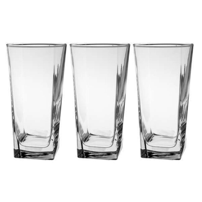 Pasabahce 3 Carre Lang Drinkglazen | 305ml