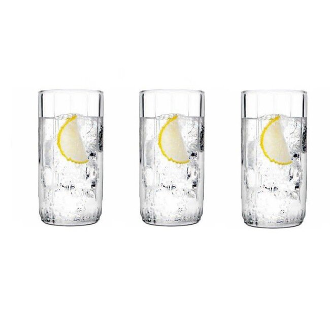 Pasabahce Leia 3 Long Drink Glasses | 310ml