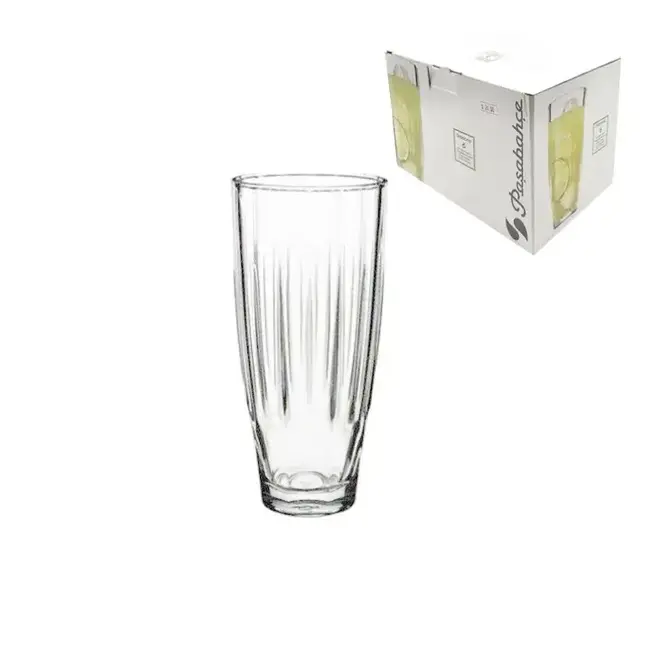Pasabahce 6 Diamond Long Drinkglas