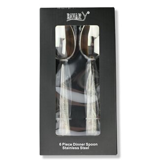 Bavary 6 Dinner Spoon | Silver