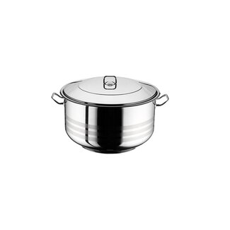 Hascevher Hascevher Gastro Stainless Steel Pots | 26x16 cm - 8.0L