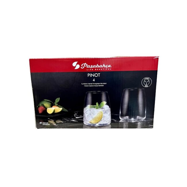 Pasabahce 4 Pinot Drink Glazen | 495cc