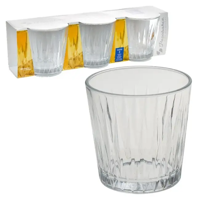 Pasabahce 3 Luzia Drink Glazen | 300cc