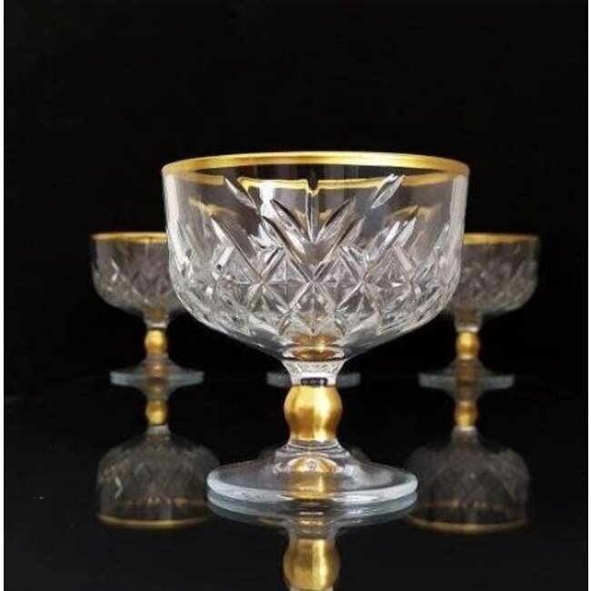 Pasabahce 2 Timeless Ice Bowl Gold | 98mm