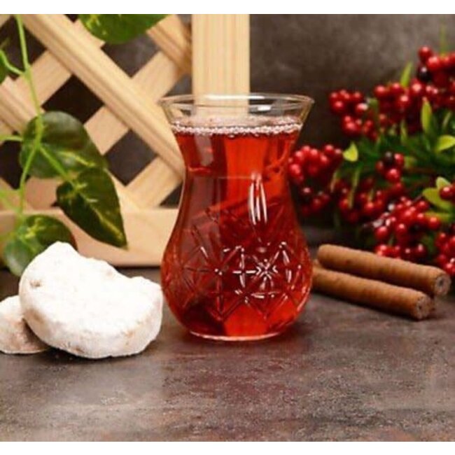 Pasabahce 6 Timeless Thee Glazen | 155cc